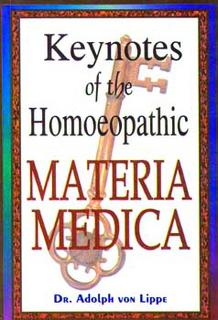 Keynotes of Homoeopathic Materia Medica, Adolf zur Lippe