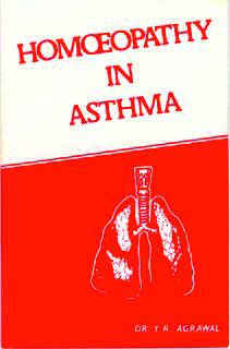 Y.R. Agrawal: Homoeopathy in Asthma