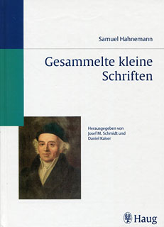 Samuel Hahnemann: Gesammelte kleine Schriften