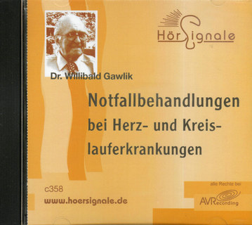 Willibald Gawlik: Notfallbehandlungen bei Herz- und Kreislauferkrankungen (CD)