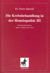 Dario Spinedi: Die Krebsbehandlung in der Homöopathie 3