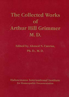 Ahmed N. Currim / Arthur Hill Grimmer: The Collected Works of Arthur Hill Grimmer