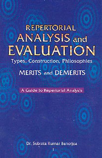 Subrata Kumar Banerjea: Repertorial analysis and evaluation