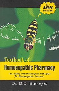 Subrata Kumar Banerjea: Textbook of homoeopathic pharmacy