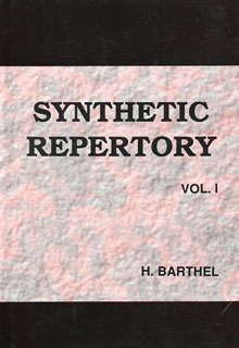 Horst Barthel / Will Klunker: Synthetic Repertory , 3 Vol.