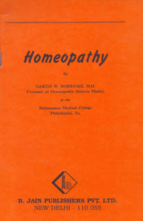 Garth Wilkinson Boericke: Homoeopathy