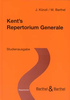Horst Barthel / Jost Künzli: Kents Repertorium Generale
