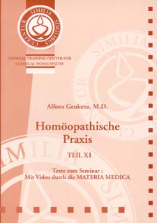 Alfons Geukens: Band 11 - Homöopathische Praxis