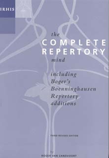 Roger van Zandvoort: The Complete Repertory Mind pb