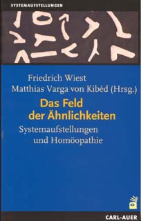 Friedrich Wiest / Matthias Varga von Kibéd: Das Feld der Ähnlichkeiten