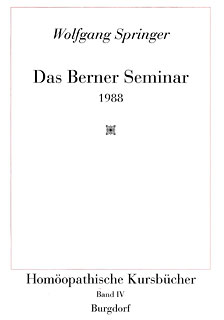 Wolfgang Springer: Das Berner Seminar 1988