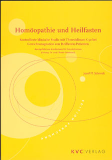 Josef M. Schmidt: Homöopathie und Heilfasten