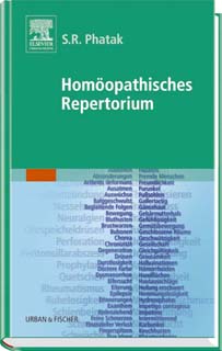 S.R. Phatak: Homöopathisches Repertorium