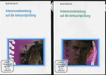 Thomas Schnura / Rudi Schnürch: Intensivvorbereitung auf die Amtsarztprüfung 10 DVD\'s