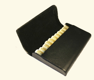 Taschenapotheke: 11er Lederetui - Homöopathie Taschenapotheke