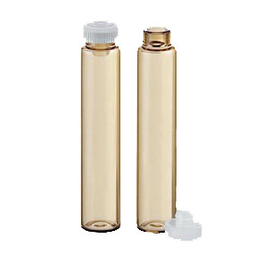 Gläschen: Rollrandgläser 2,0 g braun 100 Stk.