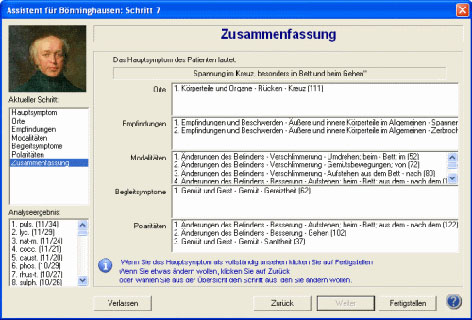 Radar: Bönninghausen Methode - Zusatzmodul