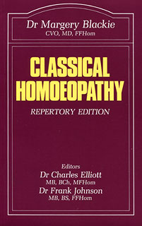 Margery Blackie: Classical Homoeopathy