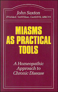 John Saxton: Miasms as Practical Tools