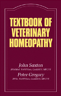 John Saxton / Gregory, Peter: Textbook of Veterinary Homeopathy