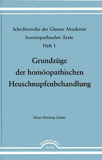 Klaus-Henning Gypser: Grundzüge der homöopathischen Heuschnupfenbehandlung