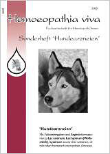 Zeitschrift: Homoeopathia viva - Sonderheft 2007 Hundearzneien