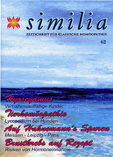 Mohinder Singh Jus: Similia Nr.62 2/2007