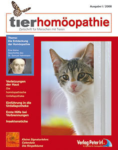 Zeitschrift: Tierhomöopathie 2008-1 Verletzungen der Haut