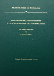 Alphons Possart: Homöopathische Arzneimittellehre aller in den Jahren 1850-1862 geprüften Mittel  Drei Bände in einem Band