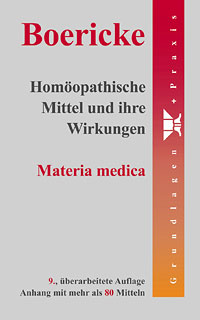 William Boericke: Homöopathische Mittel und ihre Wirkungen