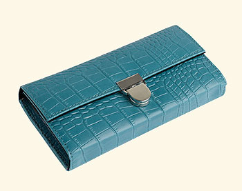 Taschenapotheke: 30er Apotheke in Kunstleder - Croco-Design