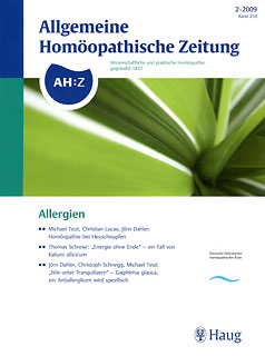AHZ 2009/2 Allergien, AHZ