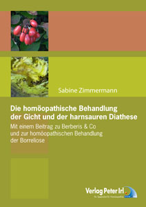 Sabine Zimmermann: Die homöopathische Behandlung der Gicht und der harnsauren Diathese