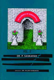 Pichian Sankaran: The Elements of Homoeopathy Vol 1&2 - Imperfect copy