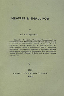 Y.R. Agrawal: Measles and Small- Pox