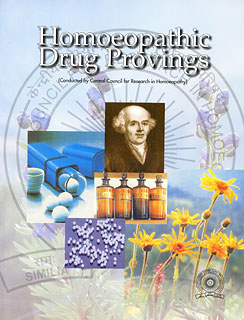 CCRH: Homoeopathic Drug Provings