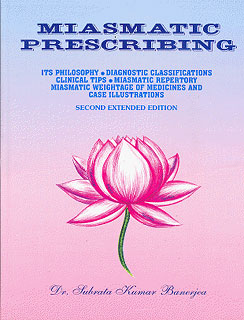 Subrata Kumar Banerjea: Miasmatic Prescribing  - Softcover -  Imperfect copy