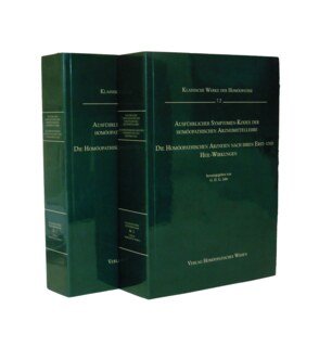 Georg Heinrich Gottlieb Jahr: Ausführlicher Symptomen-Kodex - 2 Bände - DIN A5