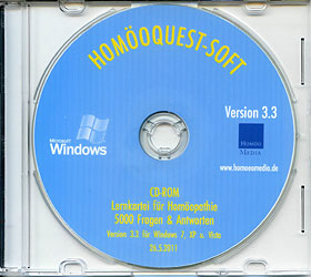 Homoeomedia: Homöoquest - DEMO-CD - Windows/Vista-Version