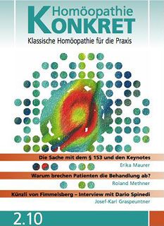 Heli Retzek / Tjado Galic: Homöopathie Konkret 2010/2