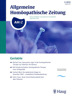 AHZ: AHZ 2010/2 - Geriatrie
