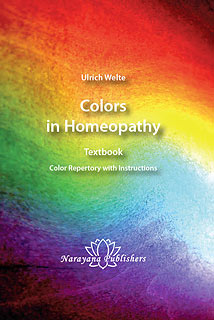 Ulrich Welte: Colors in Homeopathy - Textbook - Imperfect copy