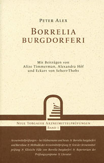 Peter Alex: Borrelia burgdorferi - Arzneimittelprüfung
