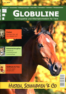 Zeitschrift: Globuline 4/2010 - Husten, Schnupfen & Co
