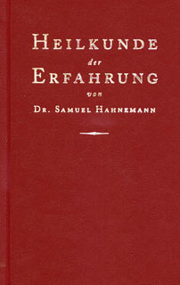 Samuel Hahnemann: Heilkunde der Erfahrung - Broschure