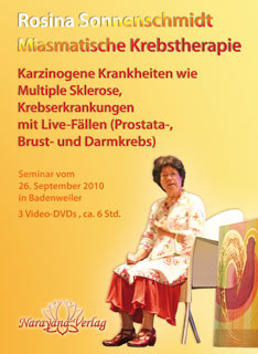 Rosina Sonnenschmidt: Miasmatische Krebstherapie - 3 DVD\'s (Seminar 2010)
