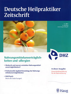 DHZ: Deutsche Heilpraktiker Zeitschrift 2011/5 - Nahrungsmittelunverträglichkeiten