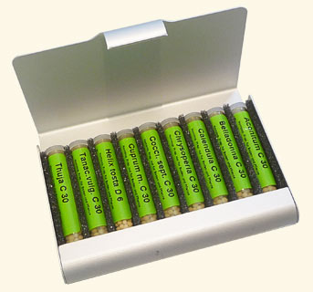 Homeoplant: 9er Starter Set in Aluminiumbox (Kaviraj)