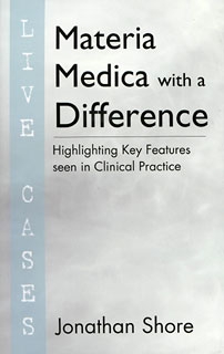 Jonathan Shore: Materia Medica with a Difference - Live Cases