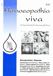 Zeitschrift: Homoeopathia viva 11-1 Rosengewächse
